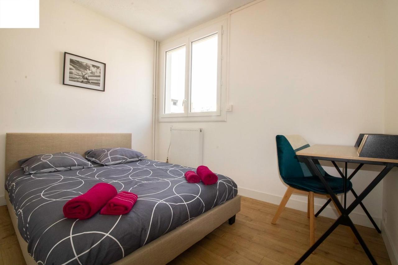 005- Appartement 6 Chambres, Tramway, Parking,Clim مونبيلييه المظهر الخارجي الصورة