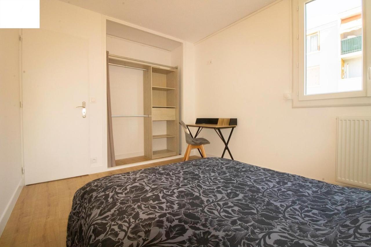 005- Appartement 6 Chambres, Tramway, Parking,Clim مونبيلييه المظهر الخارجي الصورة
